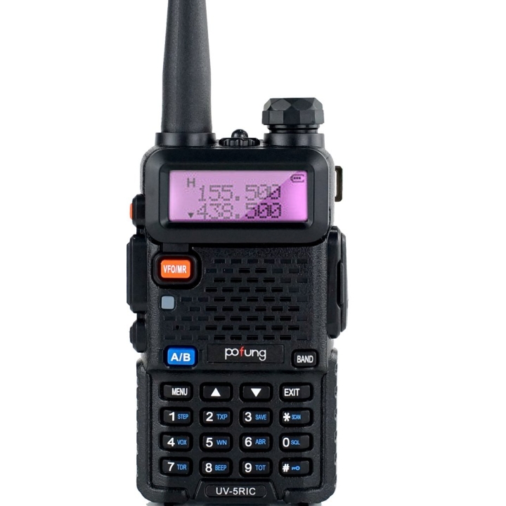 A Pofung UV-5RIC, basically a Baofeng UV-5R, certified by ISED to operate within Canada.